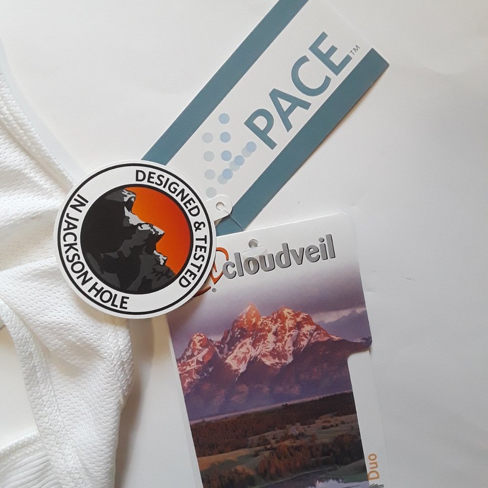 NWT Cloudveil Duo Tank Women's White L - Picture 8 of 13